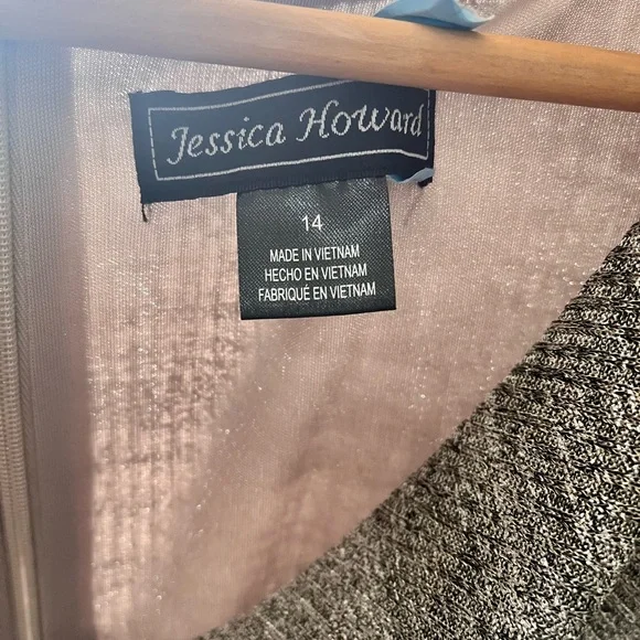 Jessica Howard Silver Dress - Picture 5 of 10